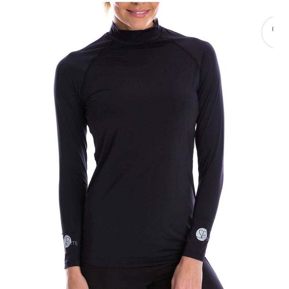 SParms Sun Protection Body Warm UPF 50+ Large Black NEW In‎ Package